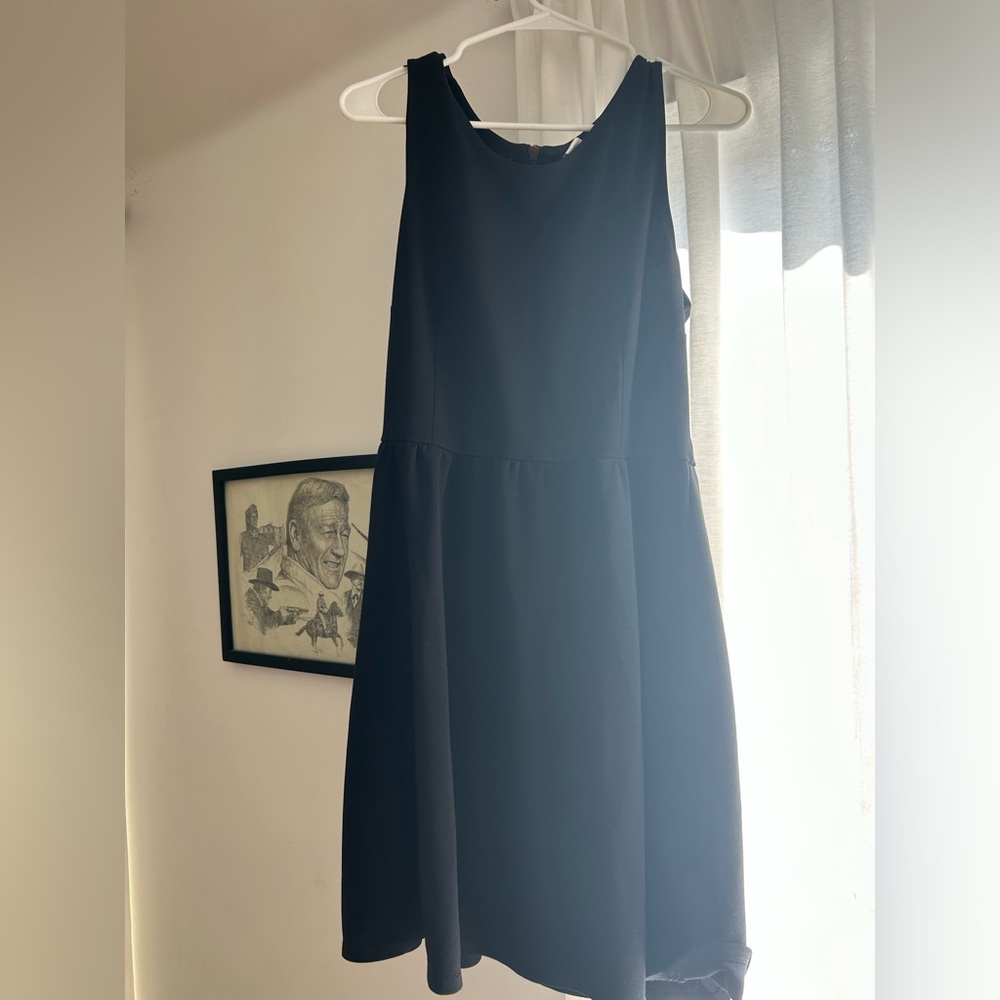 Simple black dress